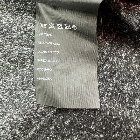 Club Monaco Wool Blend Marled Comfy Cozy Tie Front Jacket Cardigan Women's XS - Picture 8 of 8